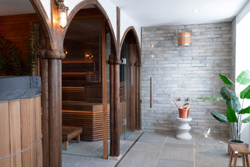 Bespoke commercial sauna installation: Molesworth Manor, Padstow, Cornwall - Finnmark Sauna