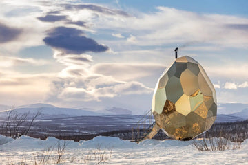 Bespoke Golden Egg Sauna Has A Warm Heart - Finnmark Sauna