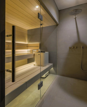 Bespoke indoor sauna installation: Penn, Beaconsfield, Buckinghamshire - Finnmark Sauna