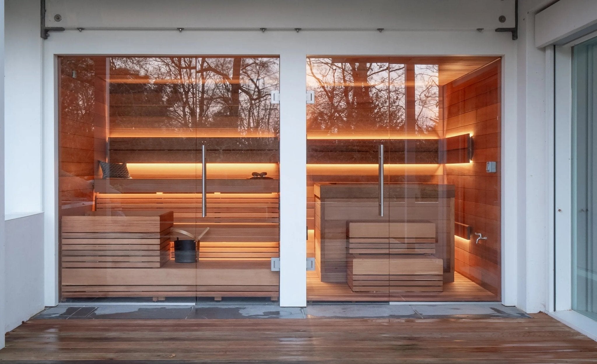 Bespoke sauna installation: Great Missenden, Chiltern Hills, Buckinghamshire - Finnmark Sauna