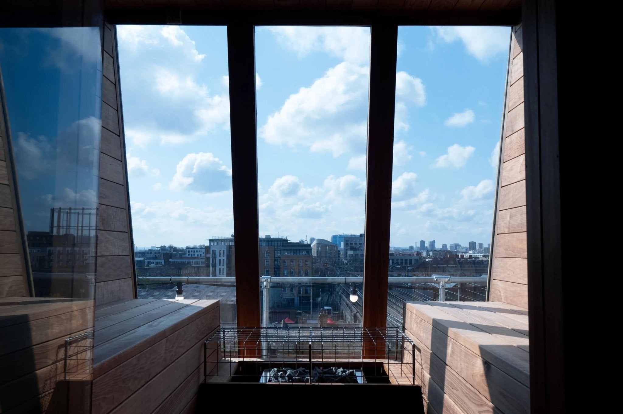 Case Study: Netil 360 Rooftop Sauna, Hackney