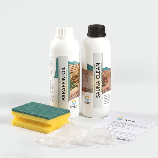 Sauna Care Set - Specialist Sauna Wood Cleaner & Treatment