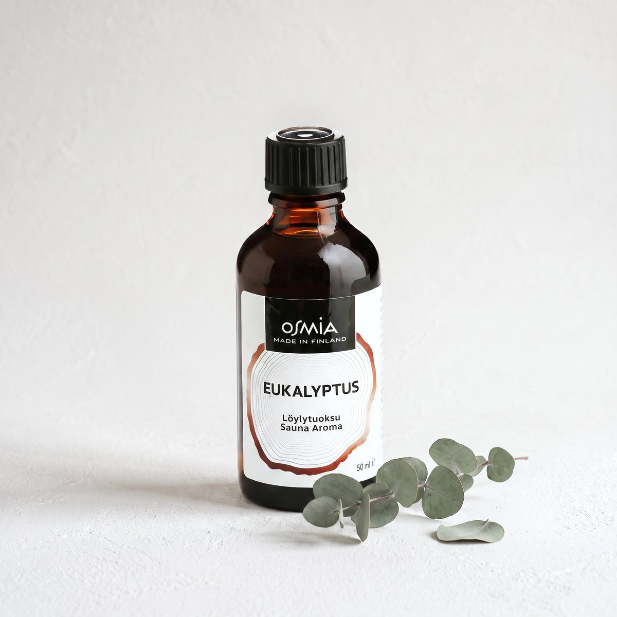 Eucalyptus Sauna Aroma by Osmia (50ml) with dried eucalyptus