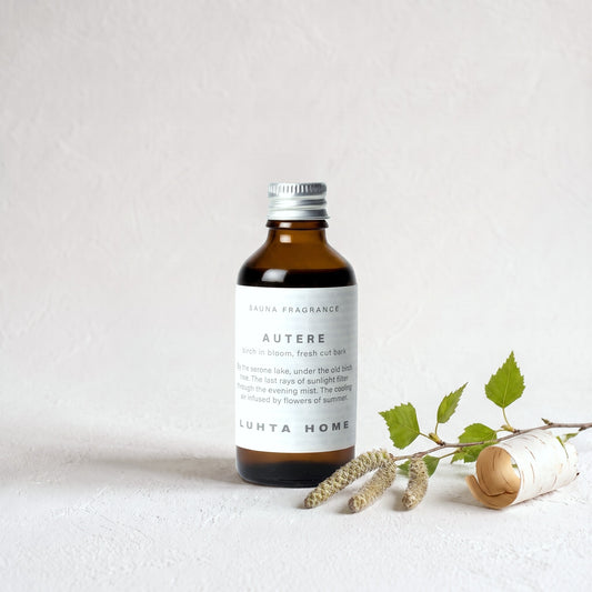 Luhta Autere Sauna Oil Drops with birch catkins and bark