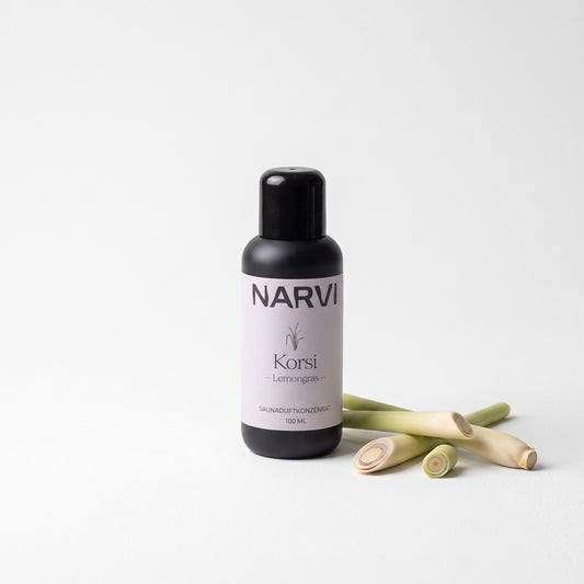 Lemongrass Sauna Scent by Narvi (100ml) with fresh lemongrass