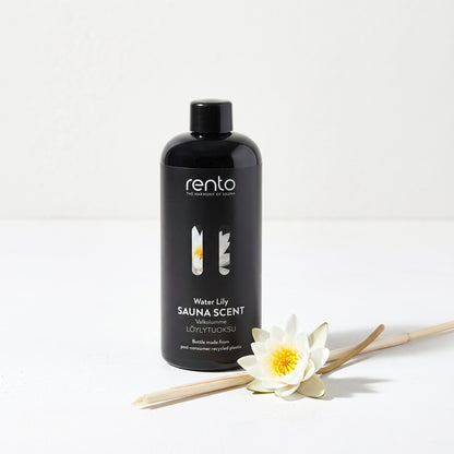 Rento Water Lily Sauna Scent 400ml with white water lily