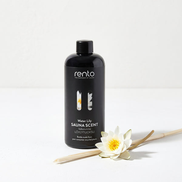 Rento Water Lily Sauna Scent 400ml with white water lily