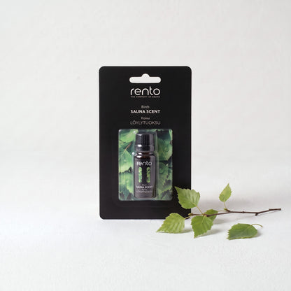 Rento Birch Sauna Scent 10ml Concentrate with birch twig