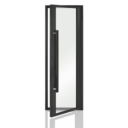 ETNA Black Sauna Door