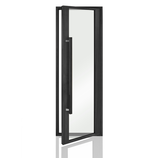 ETNA Black Sauna Door