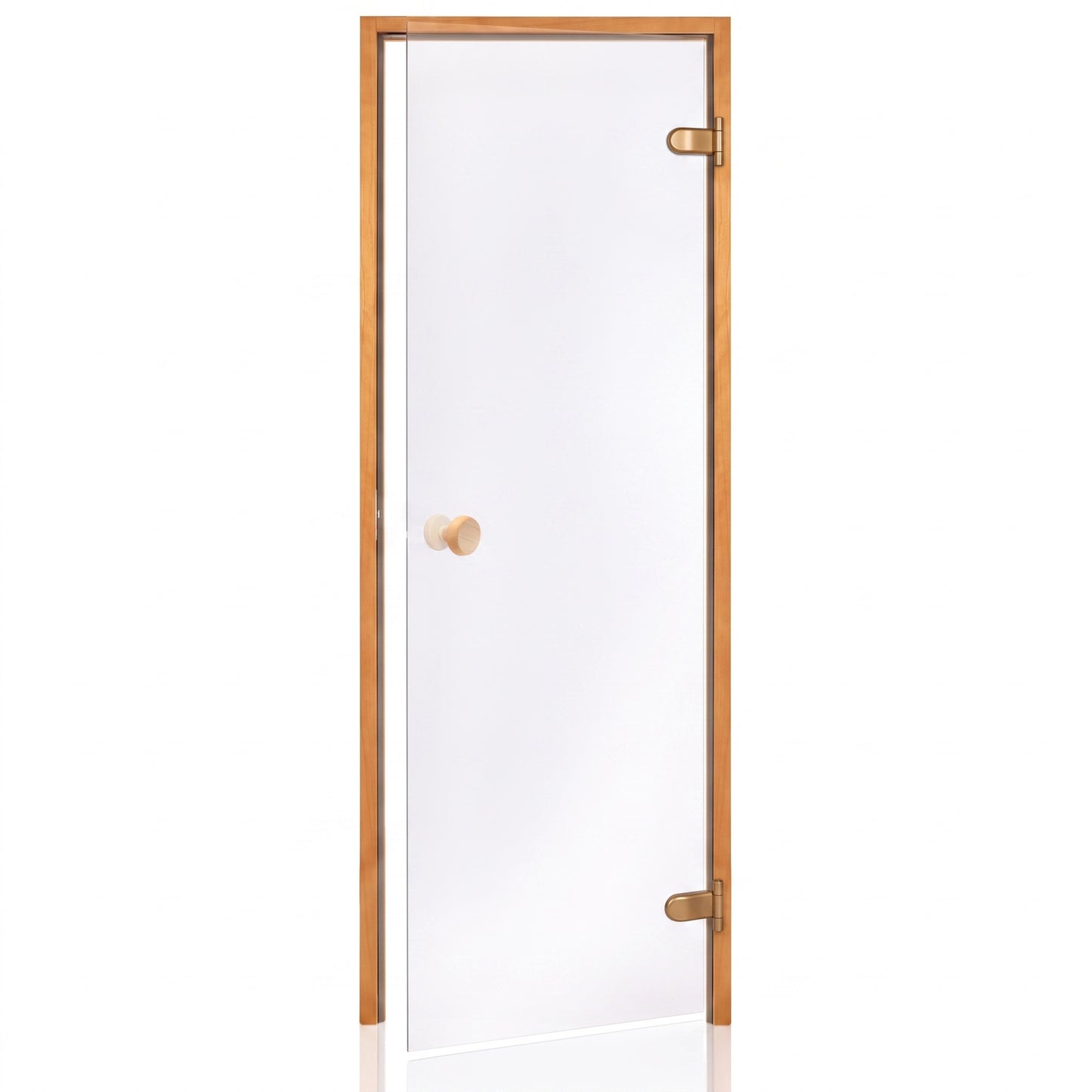 Glass Sauna Door with Thermo Aspen Frame (Standard)