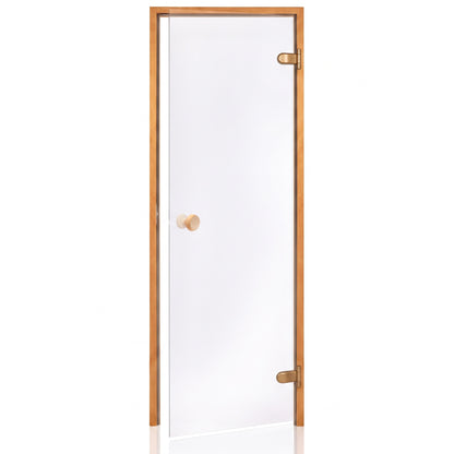 Glass Sauna Door with Thermo Aspen Frame (Standard)