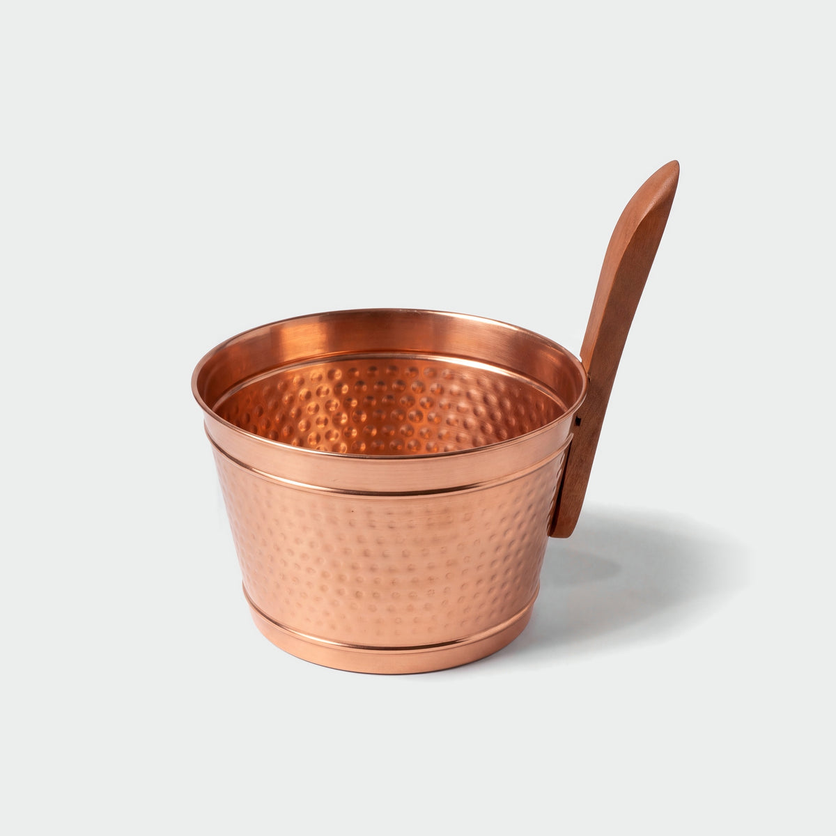 Copper Sauna Bucket 4L - interior