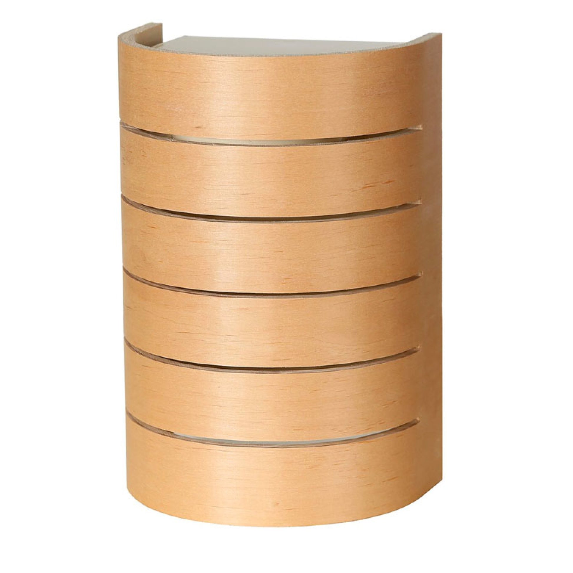 Raita Half Round Sauna Light in Alder