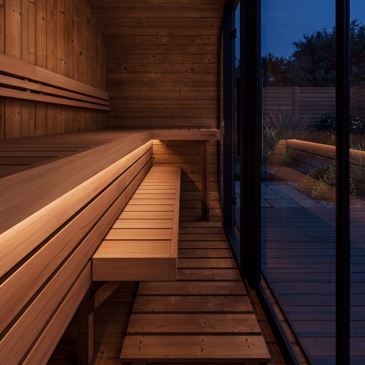 Warm LED Lighting Kit for the Fjelda and Ralva Outdoor Sauna Ranges
