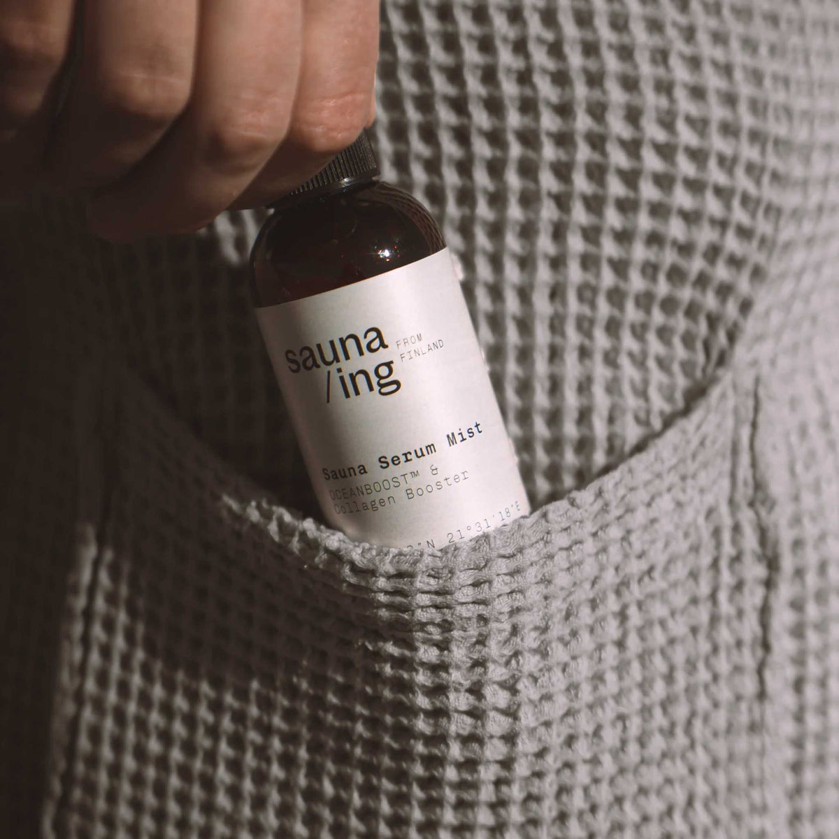 sauna/ing Sauna Serum Mist from the Sauna Beauty Ritual Set
