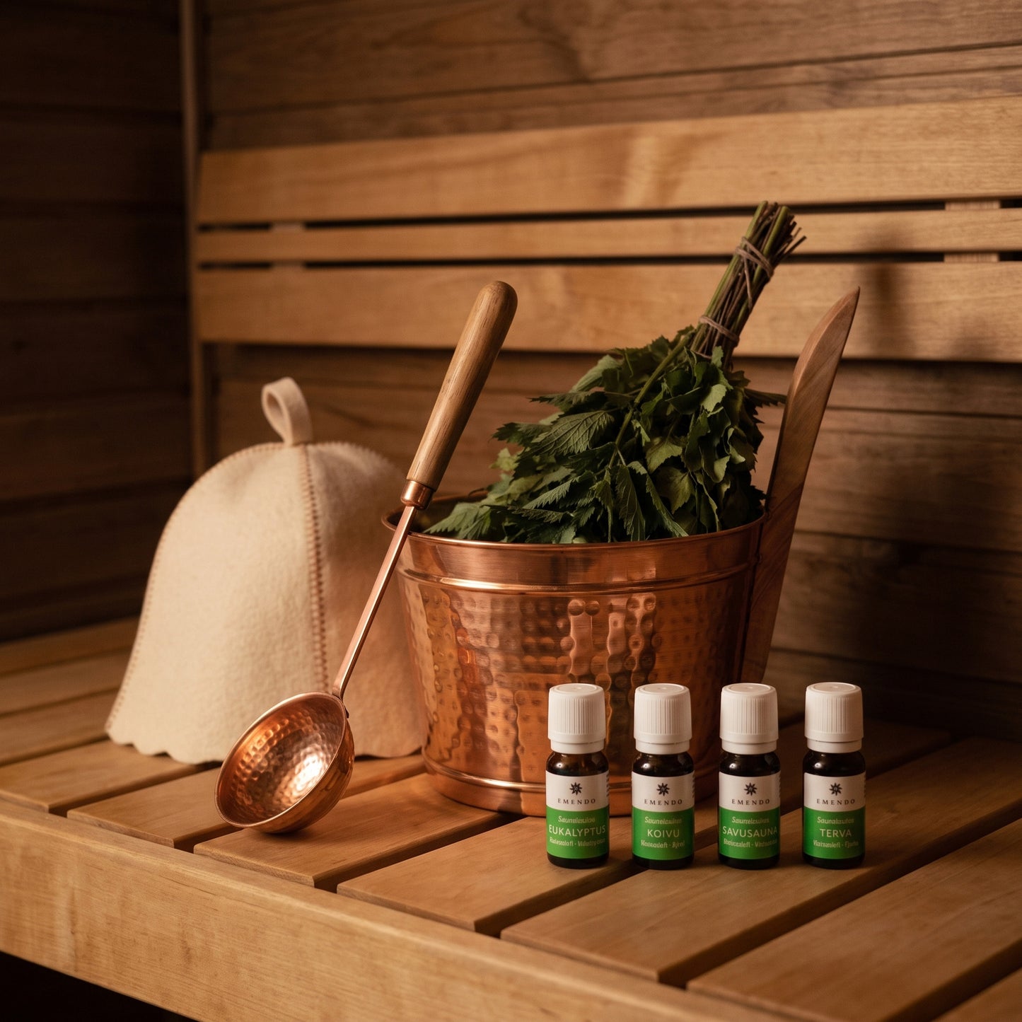Traditional Finnish Sauna Bundle