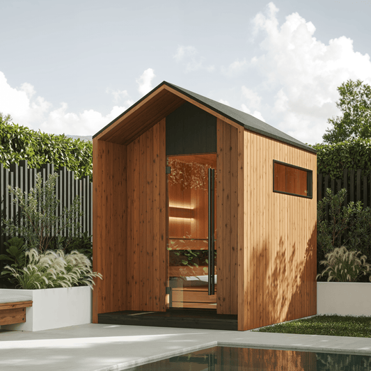 AIRA® Outdoor Sauna (4 - 6 Person) Modular Outdoor Sauna | Finnmark Sauna