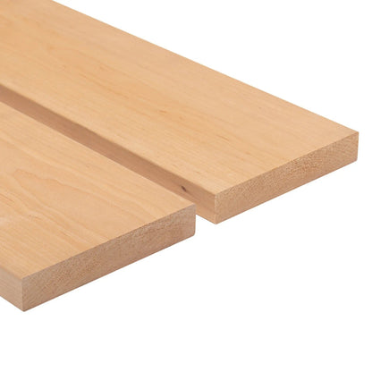 Alder Sauna Wood Bench Boards 120mm (Pack of 4)