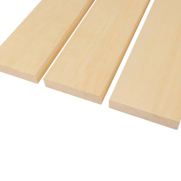 Aspen Sauna Wood Bench Boards 120mm (Pack of 4) by Finnmark Sauna