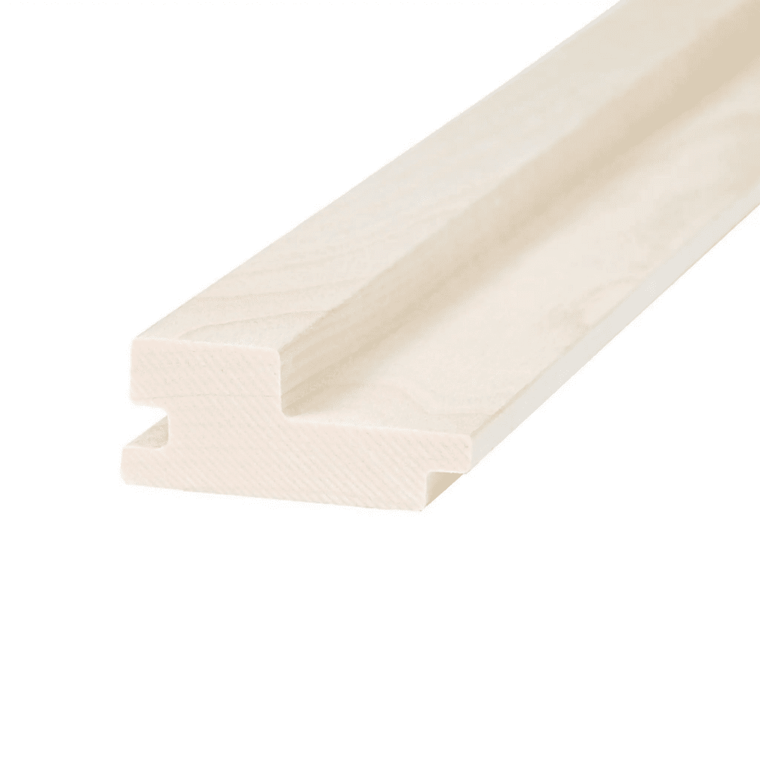 Aspen Sauna Wood Cladding Step 64mm (Pack of 4) by Finnmark Sauna Sauna Timber | Finnmark Sauna