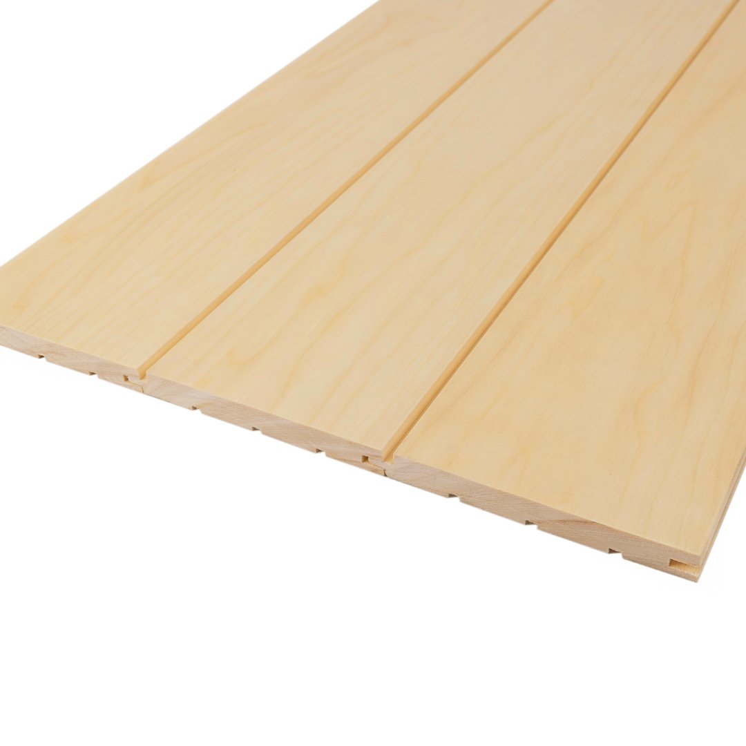 Aspen Sauna Wood Cladding STS4 140mm (Pack of 6) by Finnmark Sauna Sauna Timber | Finnmark Sauna