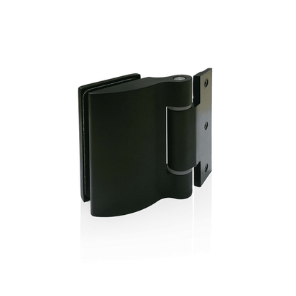 AU Premium Black Sauna Door Hinge Glass Hinges | Finnmark Sauna