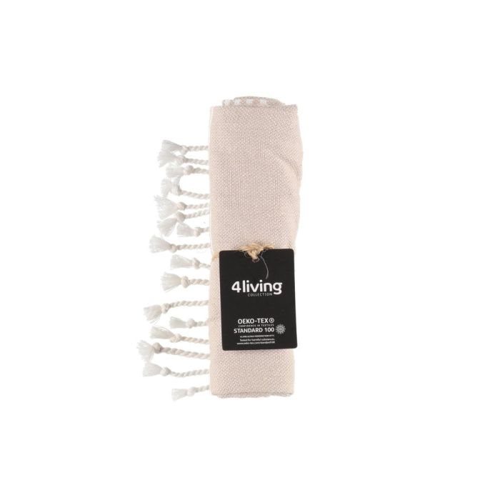 Beige Hammam Towel 50 x 70 cm Sauna Towel | Finnmark Sauna