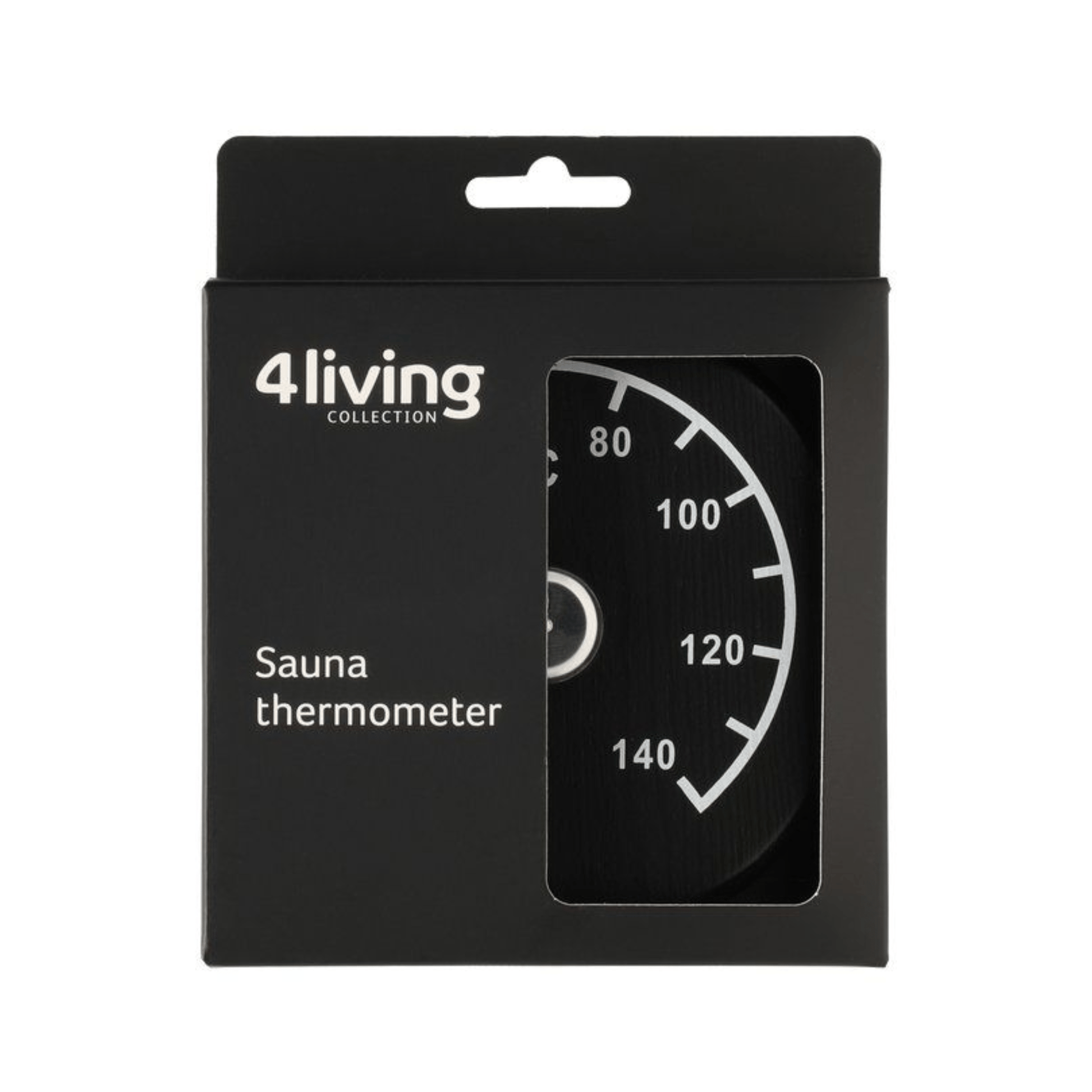 Black Sauna Thermometer Sauna Thermometer/Hygrometer | Finnmark Sauna