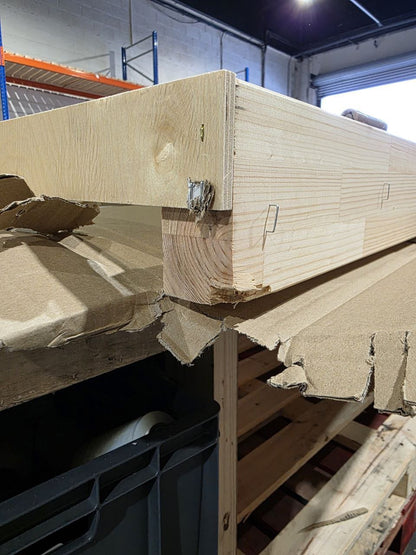 Bronze Glass Sauna Door with Pine Frame and Bronze Hinges (Standard) - (B - Stock) Sauna Door | Finnmark Sauna