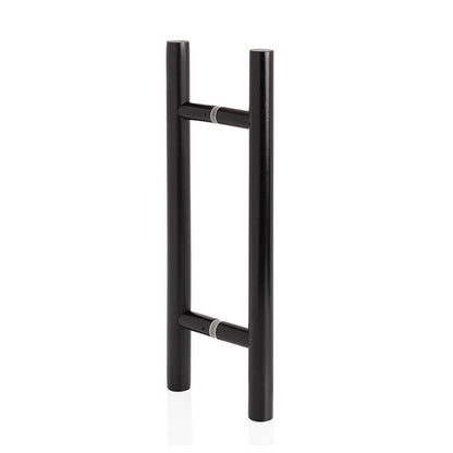 Bronze Glass Steam Room Door with Black Aluminium Frame Steam Room Door | Finnmark Sauna