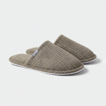 Luhta Aalto Sauna Slippers Dark Khaki - side view
