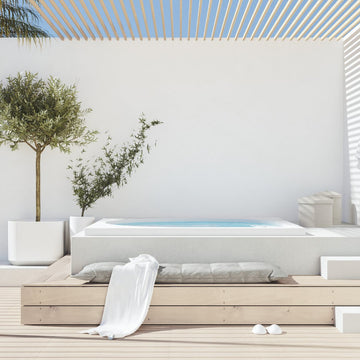 Drop X Outdoor Hot Tub by Drop Spa