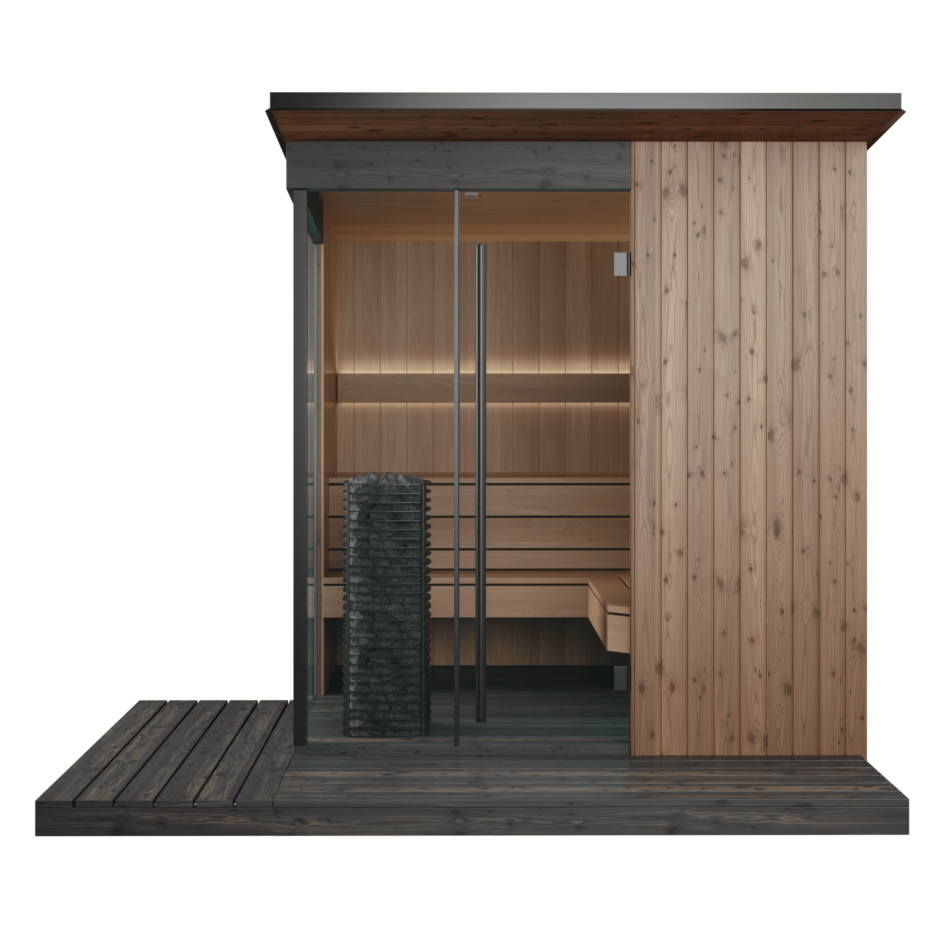 EDEN® Outdoor Sauna (5 - 6 Person) Modular Outdoor Sauna | Finnmark Sauna