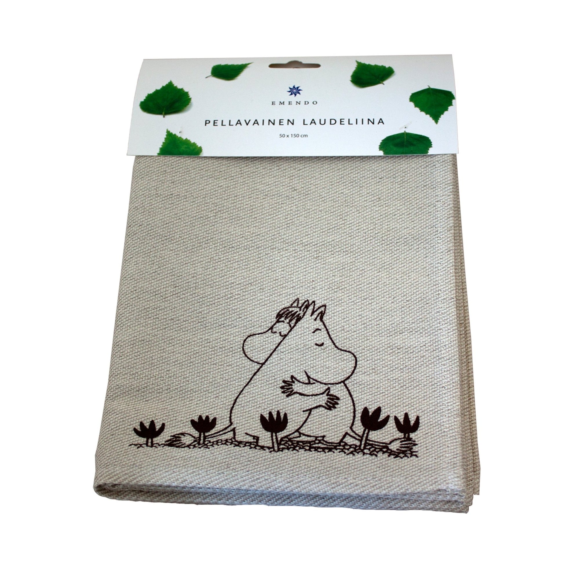 Emendo Moomin Love Sauna Bench Towel (50 x 150 cm) | Finnmark Sauna Sauna Seat Cover | Finnmark Sauna