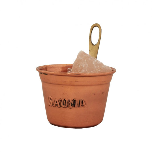 Emendo Stove Cup with Himalayan Salt | Finnmark Sauna Sauna Accessories | Finnmark Sauna