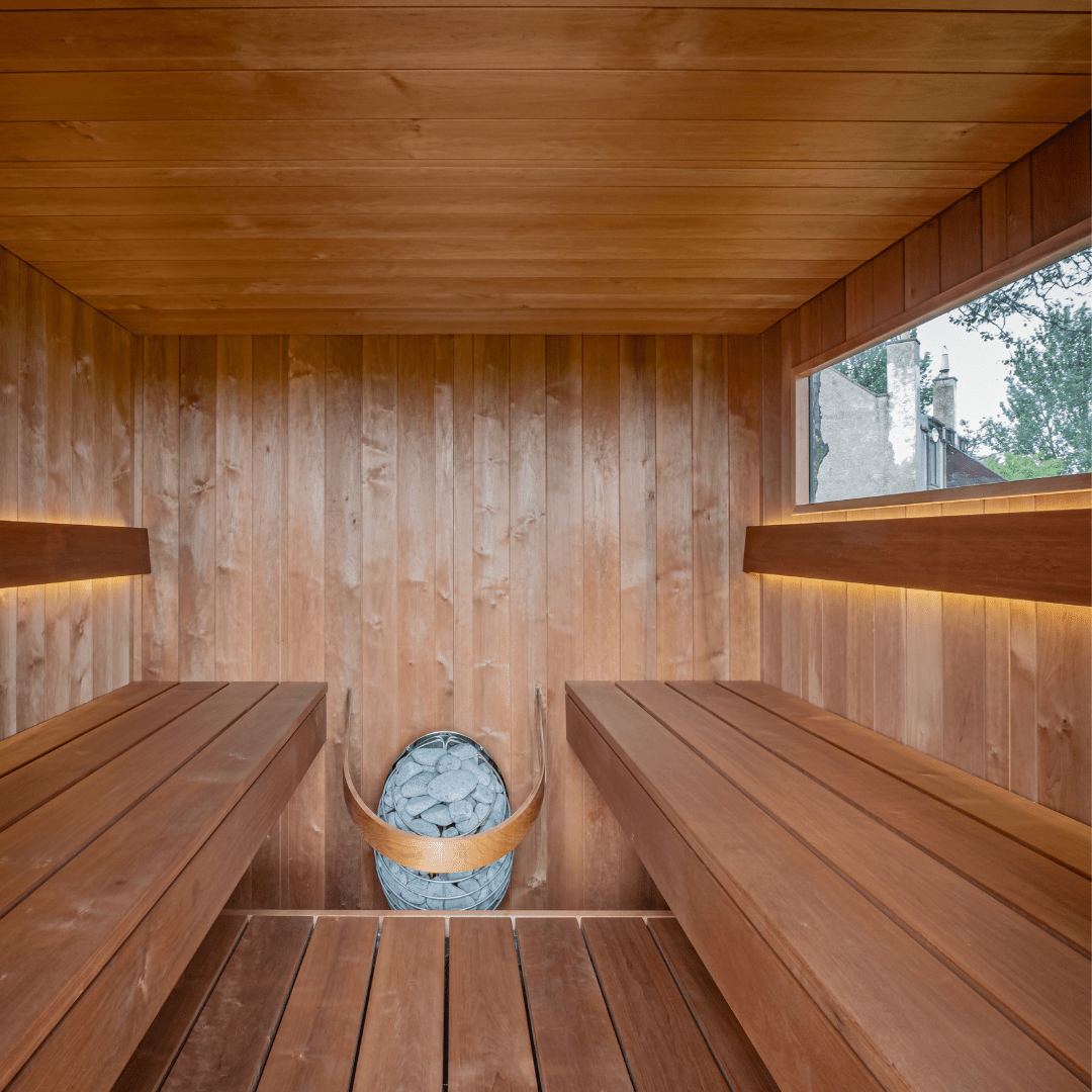 Finnmark AIRA® Outdoor Sauna (4 - 6 Person) Modular Outdoor Sauna | Finnmark Sauna