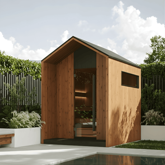 Finnmark AIRA® Outdoor Sauna (4 - 6 Person) Modular Outdoor Sauna | Finnmark Sauna