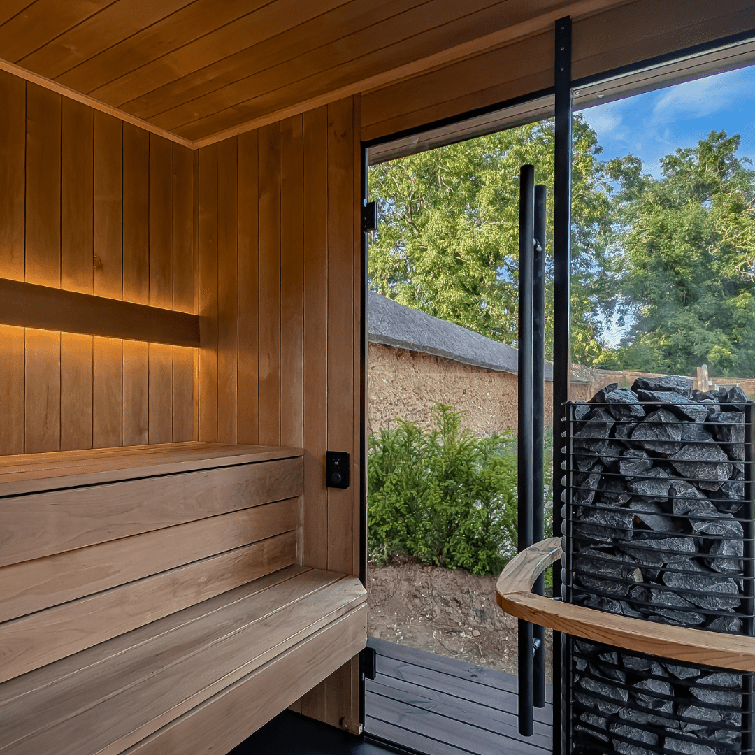 Finnmark EDEN® Outdoor Sauna (5 - 6 Person) Modular Outdoor Sauna | Finnmark Sauna