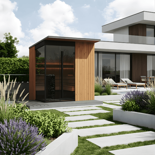 Finnmark EDEN® Outdoor Sauna (5 - 6 Person) Modular Outdoor Sauna | Finnmark Sauna