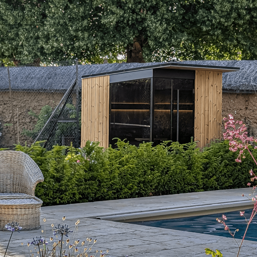 Finnmark EDEN® Outdoor Sauna (5 - 6 Person) Modular Outdoor Sauna | Finnmark Sauna