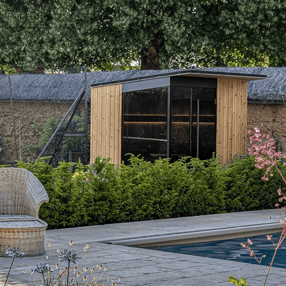 Finnmark EDEN® Outdoor Sauna (5 - 6 Person) Modular Outdoor Sauna | Finnmark Sauna