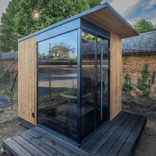 Finnmark EDEN® Outdoor Sauna (5 - 6 Person) Modular Outdoor Sauna | Finnmark Sauna