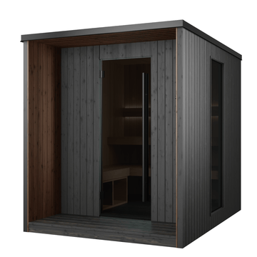 Finnmark IGNIS® Black Outdoor Sauna (3-4 Person)