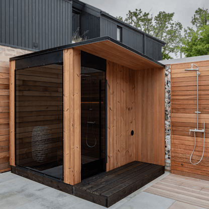 Finnmark URSA® Outdoor Sauna (3 - 4 Person) Modular Outdoor Sauna | Finnmark Sauna