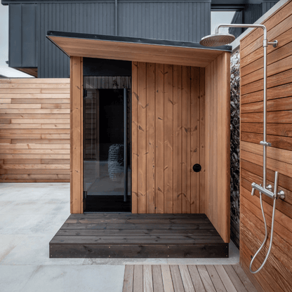 Finnmark URSA® Outdoor Sauna (3 - 4 Person) Modular Outdoor Sauna | Finnmark Sauna