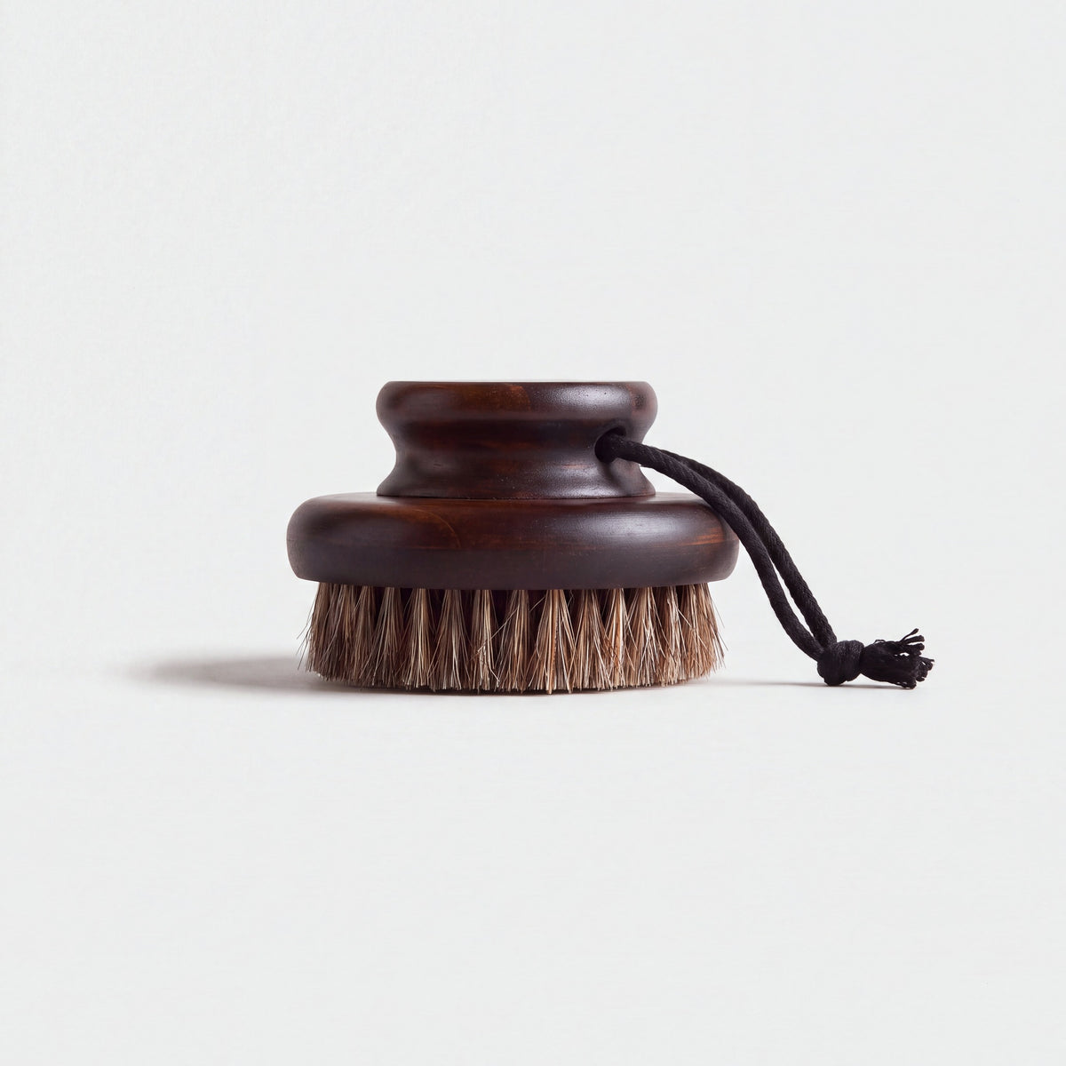 Rento Wooden Body Brush Dark Bamboo & Natural Hair - hero