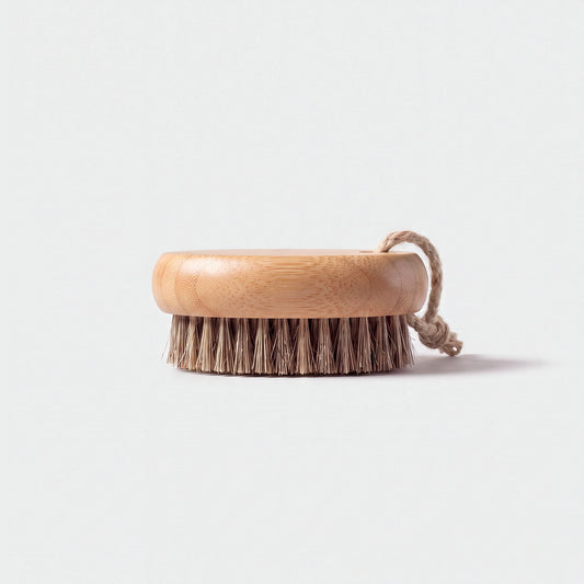 Rento Oval Wooden Nail Brush Bamboo & Natural Hair - hero