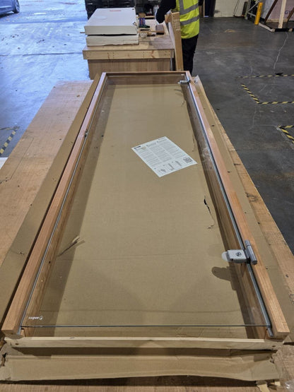 Glass Sauna Door with Thermo Aspen Frame (Standard) (B - Stock) Sauna Door | Finnmark Sauna