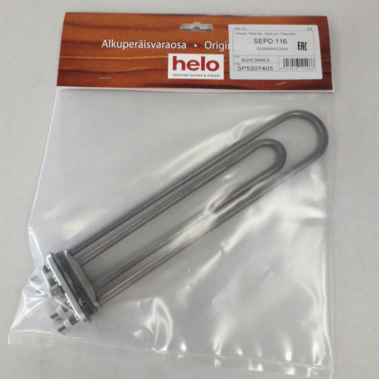 Helo Steam Generator Element SEPD 116 5250W | Finnmark Sauna
